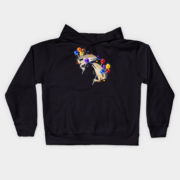 Skinky Pop Kids Hoodie by Brieana